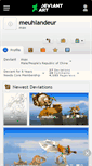 Mobile Screenshot of meuhlandeur.deviantart.com