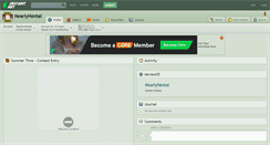 Desktop Screenshot of nearlyhentai.deviantart.com