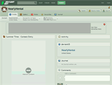 Tablet Screenshot of nearlyhentai.deviantart.com