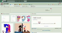 Desktop Screenshot of cloecoolgirl.deviantart.com