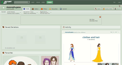 Desktop Screenshot of mcavoyhuyana.deviantart.com
