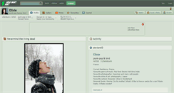 Desktop Screenshot of elixie.deviantart.com
