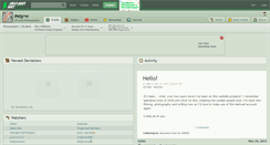 Desktop Screenshot of moy-w.deviantart.com