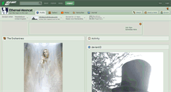 Desktop Screenshot of ethereal-mooncat.deviantart.com