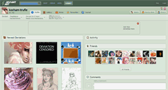 Desktop Screenshot of kocham-trufle.deviantart.com
