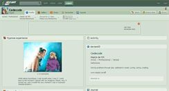 Desktop Screenshot of cedecode.deviantart.com