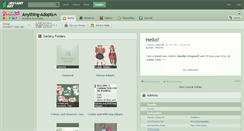 Desktop Screenshot of anything-adopts.deviantart.com