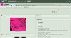 Desktop Screenshot of mckdaddy.deviantart.com