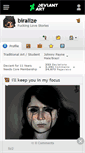 Mobile Screenshot of biralize.deviantart.com