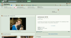 Desktop Screenshot of hoshisama.deviantart.com