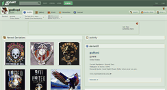 Desktop Screenshot of godlived.deviantart.com