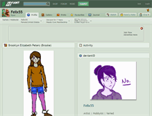 Tablet Screenshot of felix55.deviantart.com