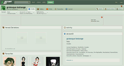 Desktop Screenshot of grotesque-lestrange.deviantart.com