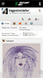 Mobile Screenshot of biggestzeldafan.deviantart.com