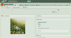 Desktop Screenshot of gumball-machine.deviantart.com