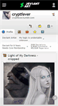 Mobile Screenshot of cryptfever.deviantart.com