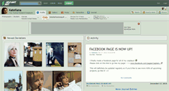 Desktop Screenshot of kateliana.deviantart.com