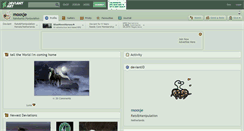 Desktop Screenshot of moosje.deviantart.com