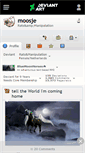 Mobile Screenshot of moosje.deviantart.com