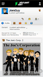 Mobile Screenshot of joesguy.deviantart.com