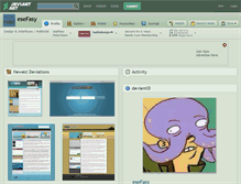 Tablet Screenshot of esefasy.deviantart.com