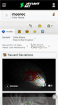 Mobile Screenshot of moorec.deviantart.com