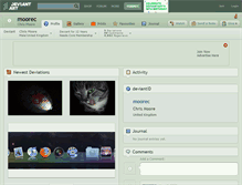Tablet Screenshot of moorec.deviantart.com
