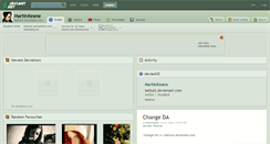 Desktop Screenshot of martinkeane.deviantart.com