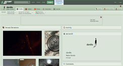 Desktop Screenshot of dordio.deviantart.com
