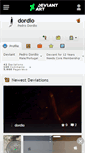 Mobile Screenshot of dordio.deviantart.com