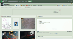 Desktop Screenshot of phillipe113.deviantart.com