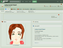 Tablet Screenshot of latsyrcanali-heart.deviantart.com