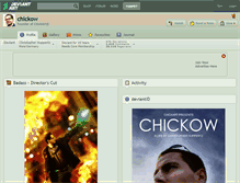 Tablet Screenshot of chickow.deviantart.com