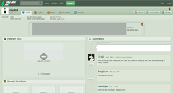 Desktop Screenshot of onptnf.deviantart.com
