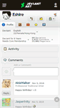 Mobile Screenshot of eshire.deviantart.com