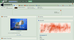 Desktop Screenshot of metalspider55.deviantart.com
