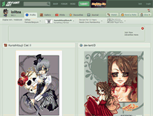 Tablet Screenshot of lolitea.deviantart.com