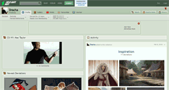 Desktop Screenshot of dracha.deviantart.com