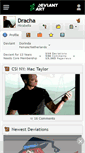 Mobile Screenshot of dracha.deviantart.com