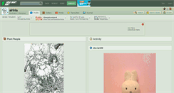 Desktop Screenshot of airinia.deviantart.com