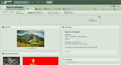 Desktop Screenshot of deja-vu-afterglow.deviantart.com