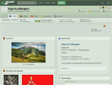 Tablet Screenshot of deja-vu-afterglow.deviantart.com