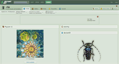 Desktop Screenshot of chp.deviantart.com