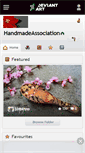 Mobile Screenshot of handmadeassociation.deviantart.com