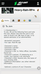 Mobile Screenshot of heavy-rain-rp.deviantart.com
