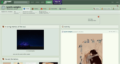 Desktop Screenshot of lycoris-vampire.deviantart.com