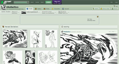 Desktop Screenshot of mikebasilisco.deviantart.com