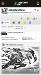 Mobile Screenshot of mikebasilisco.deviantart.com