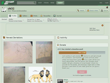 Tablet Screenshot of chi32.deviantart.com
