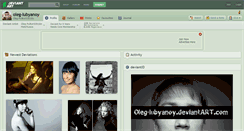 Desktop Screenshot of oleg-lubyanoy.deviantart.com